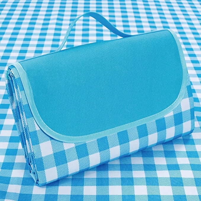 Pikniková deka károvaná v 4 farbách 200x145 B